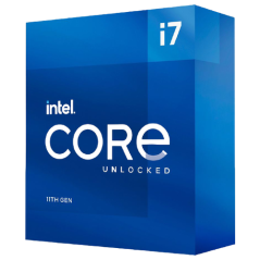 Intel CPU Core i7-11700K 3.6GHz 8 Cores LGA1200 WOF - Unleash High-Performance Power for Gaming & Multitasking!